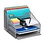 Mind Reader Metal Desktop Organizer Vertical File Holder Paper Letter Tray, Silver (MESHBOX5-SIL)~#|#~759FF3A5-DF25-4212-B7F17D642F9B6686_sc7