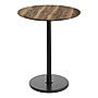 Flash Furniture TopGuard 36" Round Wood Restaurant Dining Table and Bases - Bar Height, Natural/Black Base (STRD36NATTR24B)~#|#~75A6D459-9067-42C5-AD52B7458548D300_sc7