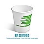 Perk™ Eco Compostable Paper Hot Cup, 10 Oz., White/Green, 500/Carton (PK56223CT)~#|#~75AEAC50-D965-4D65-B5B9ADA463A1DF16_sc7