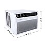 Hisense 115-Volt 10000 BTU Window Air Conditioner with Remote, WiFi Enabled, White (AAW10CW26)~#|#~75B7A243-2143-473E-A9AA8A91A694A236_sc7