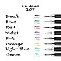 uni-ball 207 Retractable Gel Pens, Medium Point, 0.7mm, Assorted Ink, 5/Pack (1960307)~#|#~75E1446E-ECCE-486F-8E46F1035E99BF73_sc7