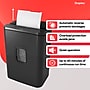 Staples 24-Sheet Cross-Cut Paper Shredder, High-Capacity Office Shredder, Shreds Paper/Credit Cards/CDs, 7.4 Gallon, Black~#|#~7605885F-A938-4465-93BB37B0C1855DA6_sc7
