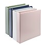 Samsill Earth's Choice Plant-Based 1.5" Durable View Binders,  3-Ring, Made in USA, Assorted Fashion Colors, 4/Pack (MP46959)~#|#~763AADB9-6382-4756-BCD9203872F1ED2A_sc7