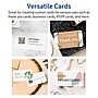 Avery Rectangle Business Cards, Matte White, 400/Pack (19479399750)~#|#~7643B559-8B29-4CB7-95A299DF3952C4DA_sc7