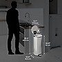 iTouchless SoftStep Round Stainless Steel Step Trash Can with Hinged Lid, 7.93 Gallon (IP08RSS)~#|#~764A726E-20A1-4E13-9B627DB4014CA32E_sc7