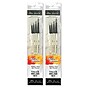 Daler-Rowney Simply Simmons Dot the Eyes Mixed Media Synthetic Brushes, 4/Set, 2 Sets/Bundle (DRWD255400007-2)~#|#~766FF27B-8F02-45AC-96425F93BB2C050D_sc7