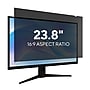 Staples Privacy Filter – 23.8‑Inch Widescreen Monitor Screen Protector, Black~#|#~7688E3F7-A744-4392-903CA437B62DAAF0_sc7