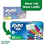Expo Dry Erase Markers, Fine Tip, Assorted Colors, 36/Pack (2138424)~#|#~769AA6BB-AE3A-4393-BDAE65774DB409A8_sc7