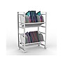 Luxor 32-Unit Tablet/Chromebook Open Charging Cart, White Steel (LOTM32)~#|#~76A2ACCF-4B89-4904-B43D96325465997B_sc7