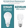 Viribright 9 Watts Daylight LED Household Bulb, 12/Box (65K/640340/4/3)~#|#~76A95443-BC61-4D07-8546A388FF32A255_sc7