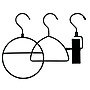 Nahanco Metal Clothes Hangers, Black, 10/Carton (AHLHMB10)~#|#~76AD999A-932B-47B0-9AF20AECDFACDDFA_sc7