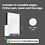 Rocketbook Core Reusable Smart Notebook, 8.5" x 11", Dot-Grid Ruled, 32 Sheets, Teal  (EVR-L-RC-CCE-FR)~#|#~76B7AD19-A9DE-4C6E-93071B448A2E47CD_sc7