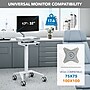 Mount-It! MedHub Gas Spring Full-Motion Monitor Arm for Mobile Medical Carts, 17"-32" Screens, 17.6 lbs. Capacity (MI-16006)~#|#~76C0901C-C230-40D4-BB59571BA7A945E9_sc7