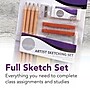 Daler-Rowney Simply... Sketching Pencils Set, 13 Pencils/Set, 3 Sets/Bundle (DRWD644200000-3)~#|#~76DBFCE2-81EF-4007-84D030EFA207687F_sc7