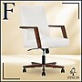 Finch NEO ONE Ergonomic Velvet Fabric/Wood Swivel Executive Chair, Cream (52304-CRM)~#|#~76E0A43B-A2B8-407F-BA3A62A63AD0ACD8_sc7