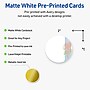 Avery Floral Design Matte Blank Card, White, 120/Pack (S00-EVH)~#|#~76E280C5-BF59-4E69-9F3EA6415FC4448F_sc7