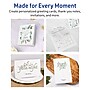 Avery Half-Fold Cards with Envelopes, 5.5" x 8.5", Textured White, 30/Box (AVE3378)~#|#~76E31786-C105-4647-B372EE3FA7B68A1F_sc7