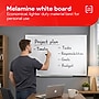 TRU RED Melamine Whiteboard | Dry Erase Board for Wall, White Board with Gray Aluminum Frame, 3 ft x 2 ft~#|#~76E7C890-CA2E-4226-853E91130C162015_sc7