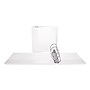 Universal Economy 4" 3-Ring View Binder, White (UNV20994)~#|#~7707E06A-3706-42D6-91B6FD2AC11D7434_sc7