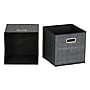Household Essentials Medium Folding Fabric Storage Bin, 11" x 11"x 11", 23 Qt., Multi Color, 6/Pack (830-1)~#|#~770C3DB7-DE76-4220-90281E52A3645302_sc7