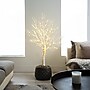 Nearly Natural 4' Pre-Lit Artificial Twig Tree, 160 Lights in Stand, White (T4924)~#|#~7711CAFF-5E70-48EB-89D72198E43C4D70_sc7