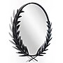 Infinity Instruments Emperor Metal Wall Mirror, 22" (20007BK)~#|#~772A0CA4-F753-4830-BB251AFB6A1F50D9_sc7