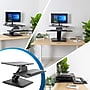 Mount-It! 23" W Compact Manual Adjustable Standing Desk Converter, Black (MI-7916)~#|#~772CE47F-54E2-45D6-A9D1BA586D37EB44_sc7