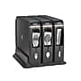 Dixie Ultra Triple Pack SmartStock Series-W Plastic Cutlery Dispenser, Black, 3/Carton (SSW3D85)~#|#~77328BCD-9F7F-4DFB-9C12E999AC5AA44A_sc7