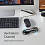 Kensington Slim Duo Gel Mouse/Trackball Wrist Rest, Black/Gray (K62438NA)~#|#~7778C731-E8C1-425D-B08F8F795763E5F8_sc7