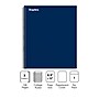Staples Premium 3-Subject Notebook, 8.5" x 11", College Ruled, 138 Sheets, Blue (TR58360M-CC)~#|#~777BB58D-ADAD-48B9-A929492A9E4EC52D_sc7