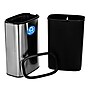 Alpine Industries Recycling Station, 10.5 Gallon, Silver (ALP470-40L-R)~#|#~7789FEEE-FA98-4137-BC012C1DFF3EA581_sc7