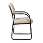 Boss LeatherPlus Guest Chair with Sled Base, Beige (B9529-BG)~#|#~779D5A68-F6DD-4D83-AA40571F6197357A_sc7