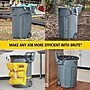 Rubbermaid BRUTE Resin Trash Can, 44 Gallon, Gray (2131929)~#|#~77A045C4-545B-4B79-BB043ECFD32D7BB7_sc7