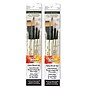 Daler-Rowney Simply Simmons Watercolor Synthetic Brushes, 4/Set, 2 Sets/Bundle (DRWD255400009-2)~#|#~77A9B9FB-D81D-4F66-99C0546EA32D837F_sc7