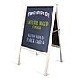 Flipside Chalkboard Marquee Easel, 42", Black/Natural Wood (31222)~#|#~77C537FB-8E72-40BF-97C219ED1C02926F_sc7