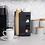 Mind Reader Plastic 8-Compartment Cup and Condiment Carousel Countertop Organizer, Black (CUPOSPIN-BLK)~#|#~77F11436-16B7-4B8C-978EA607E6A7A1C7_sc7