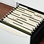 Staples® 95% Recycled  Heavy Duty Hanging File Folders, 1/5-Cut Tab, Legal Size, Standard Green, 25/Box (ST116830/116830)~#|#~77FD46D4-6F84-402E-858075D4BE1E0786_sc7