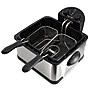 MegaChef 4 Liter Electric Deep Fryer, Silver (935121819M)~#|#~78088256-FA57-4724-9F223180B6A7CF73_sc7
