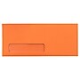 JAM Paper #10 Booklet Envelope 4 1/8" x 9 1/2", Orange, 100/Pack (5156477d)~#|#~78392B86-C9AB-4F5C-986BF1E8A1349B91_sc7