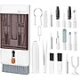 Purely D58 22-in-1 Computer and Keyboard Cleaning Brush Kit with Storage Tray, White (PCKOD58)~#|#~7847DD4C-BCAD-4AFD-B9C39012EFDA6BC7_sc7