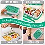 bentgo Kids Bento Box, 5-Compartment, Bug Buddies (BGKDPT-BUG)~#|#~789A1982-4F28-4ECE-A0CD5659F3F9E37D_sc7