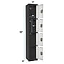 AdirOffice 72" 4-Tier Black and White Storage Locker (ADI629-204-B-W)~#|#~78D3AD92-23F0-4991-934C59C40C56C6D4_sc7