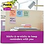 Post-it Super Sticky Notes, 3" x 3", Wanderlust Pastels Collection, 70 Sheets/Pad, 6 Pads/Pack (6546SSNRP)~#|#~78E11DE5-035A-4FDB-BEF813FCDFF7E5C4_sc7