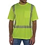 Ergodyne GloWear 8292 High Visibility Short Sleeve T-Shirt, ANSI Type R Class 2, Lime, Large (22234)~#|#~78F5D879-A989-4516-B3136103A39E68BF_sc7