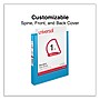 Universal Deluxe Heavy Duty 1" 3-Ring View Binder, Light Blue (UNV20713)~#|#~78F81181-0617-4EB5-B7ABFA95F8D6425C_sc7