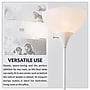 Newhouse Lighting Joey 71" Torchiere Floor Lamp, White (NHFL-JO-WH)~#|#~78FE2961-A7FC-4FE5-84F40C2A6EADBDE7_sc7
