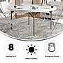 Flash Furniture Elon Folding Table, 59.75" x 59.75", Granite White (DADYCZ152RGW)~#|#~7906FDEA-5E52-46AF-80D7F9D2FD5022EF_sc7