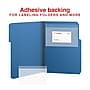 Staples Self-Adhesive Poly Pockets, Clear, 100/Pack (ST62803)~#|#~79107575-5ACC-474D-8A681F2BDA311CE3_sc7