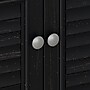 Bush Furniture Fairview Small Storage Cabinet with Doors, Antique Black/Hansen Cherry (WC53996-03)~#|#~791D7E0F-4FDC-4470-BE6214E7AC9691B3_sc7