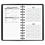 2027 AT-A-GLANCE 2.5" x 4.5" Weekly Planner, Faux Leather Cover, Black (70-035-05-27)~#|#~7927E95D-9D97-4278-82D64A43D5E324E3_sc7